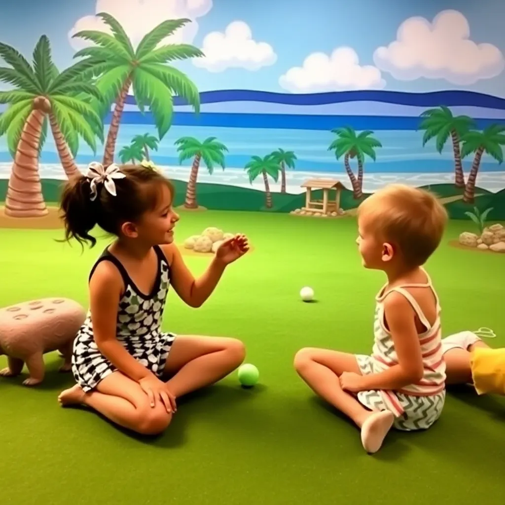 Kids birthday party places Paradise Putt 'N Play in Mongmong