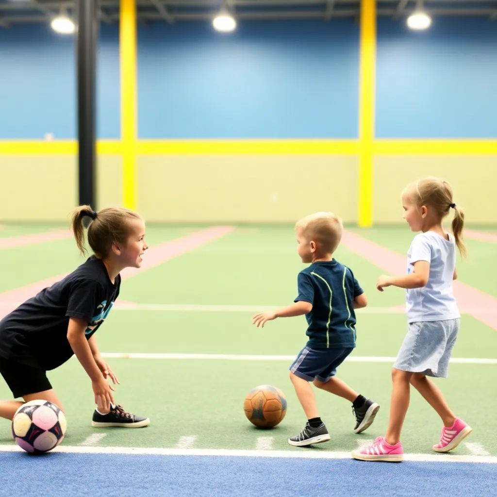Kids birthday party places Paramount Sports Complex in Annville