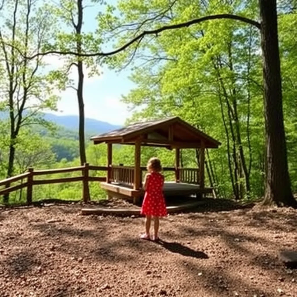 Kids birthday party places Paris Mountain State Park in Greenville