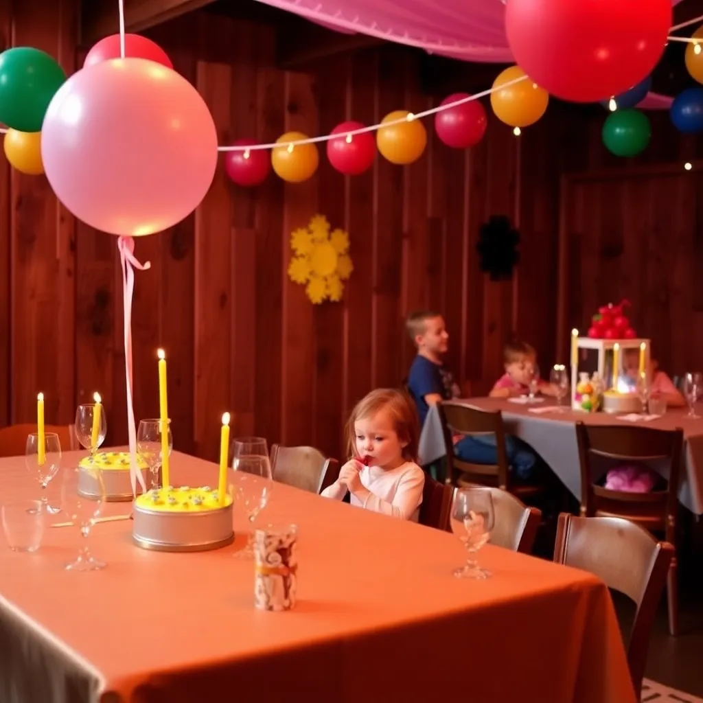 Kids birthday party places Party Barn in Manitou