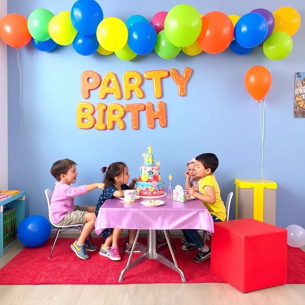 Kids birthday party places Party City in Little Rock