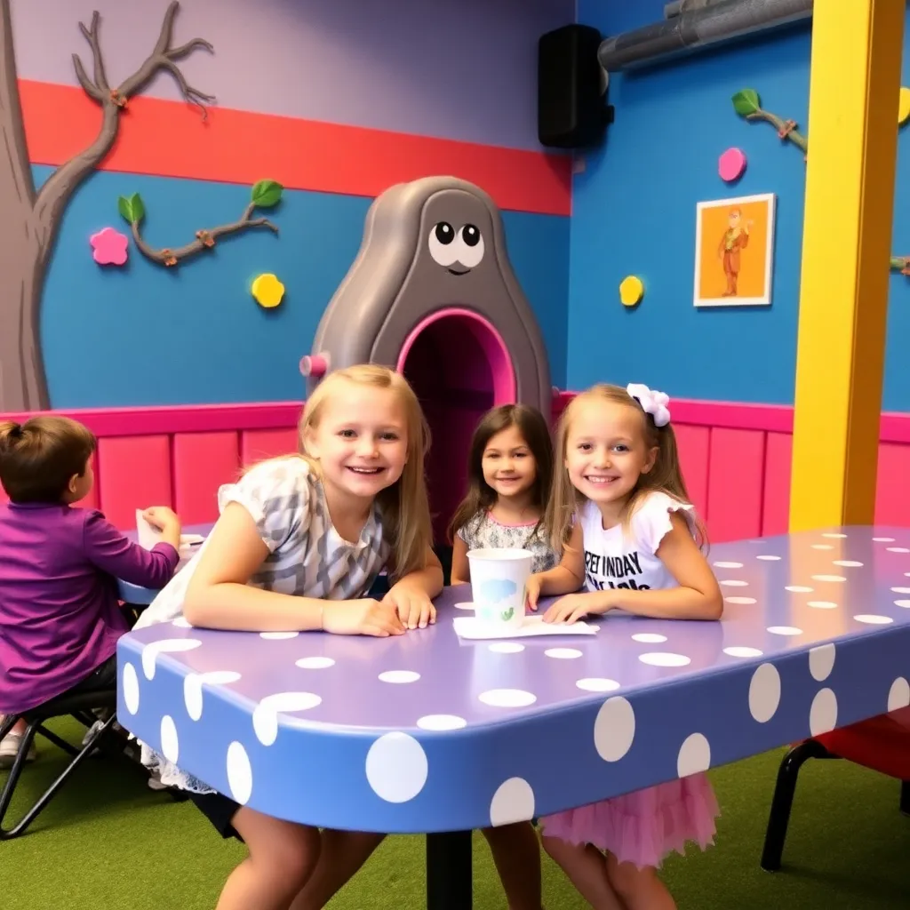 Kids birthday party places Peek-A-Boo Factory Livermore in Livermore