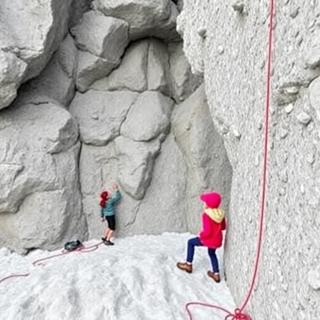 Kids birthday party places Petra Cliffs Climbing Center & Mountaineering School in Burlington