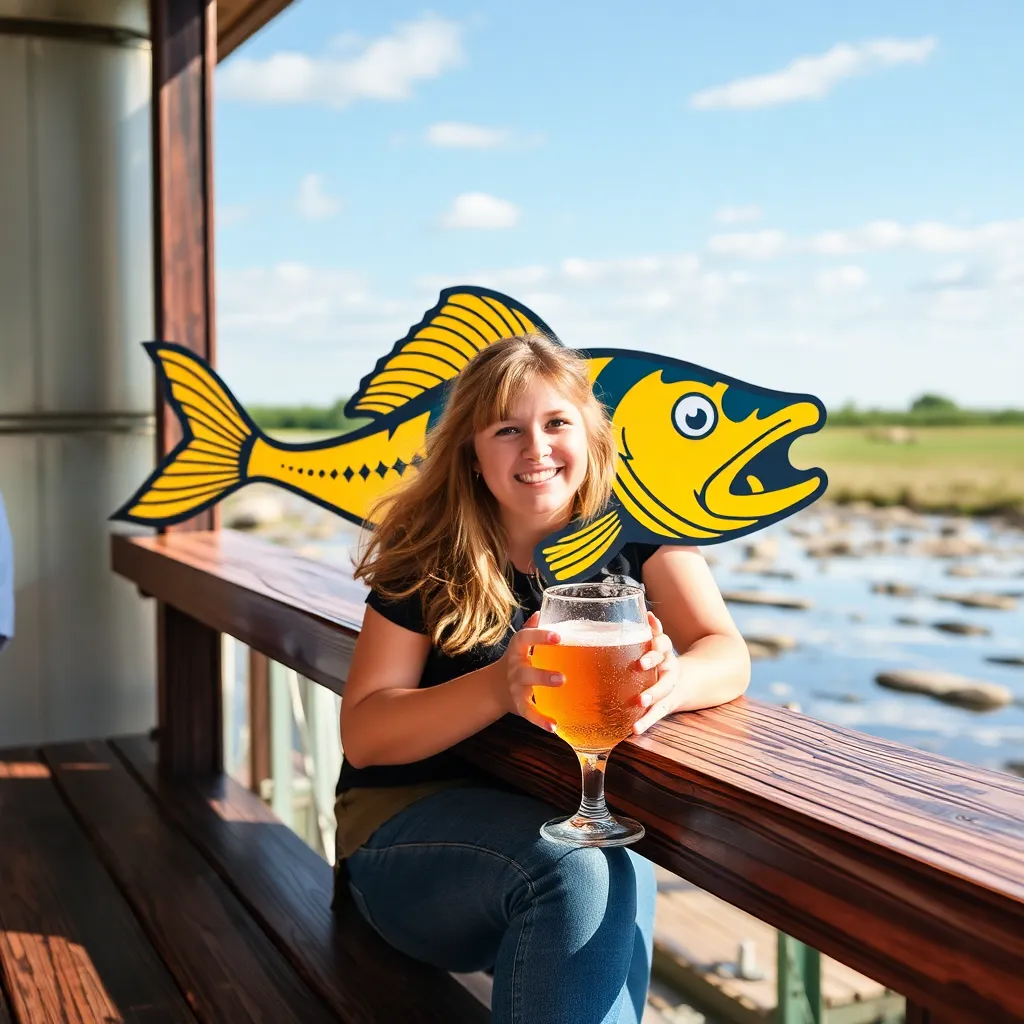 Kids birthday party places Phat Fish Brewing in Dickinson