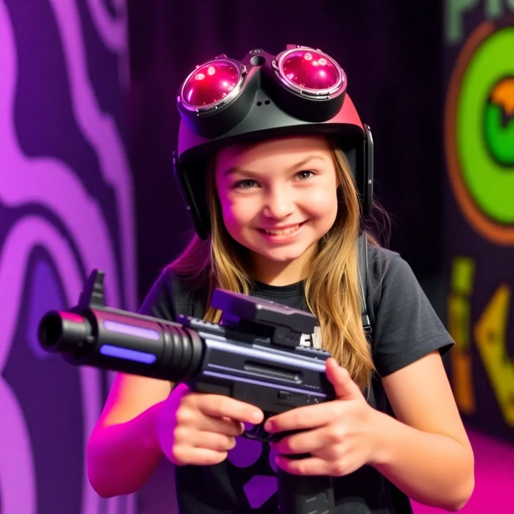 Kids birthday party places Phazer Kraze Laser Tag in Murfreesboro