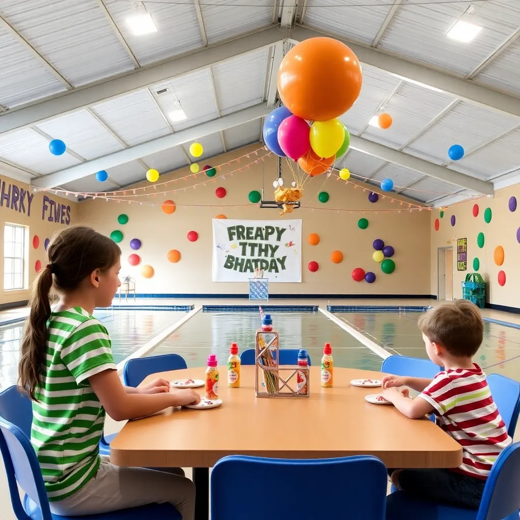 Kids birthday party places Phelps Youth Pavilion in Waterloo