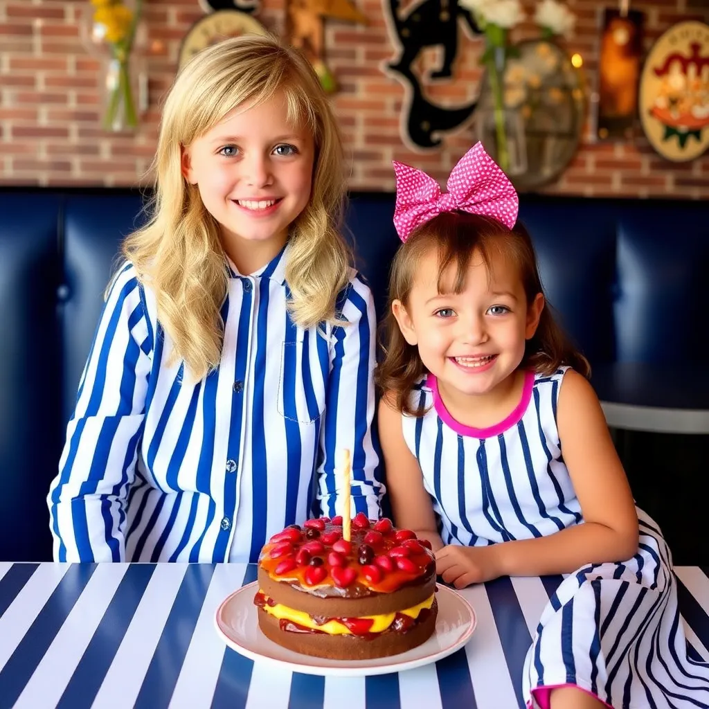Kids birthday party places Pinstripes in Washington
