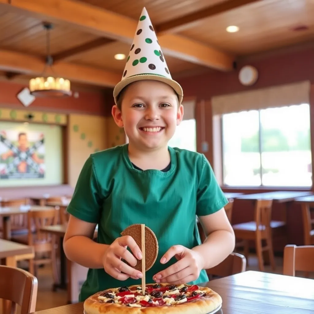 Kids birthday party places Pizza Ranch in Casper