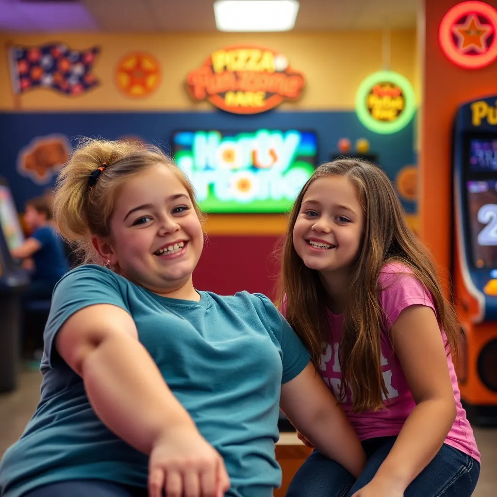 Kids birthday party places Pizza Ranch Funzone Arcade in Bismarck