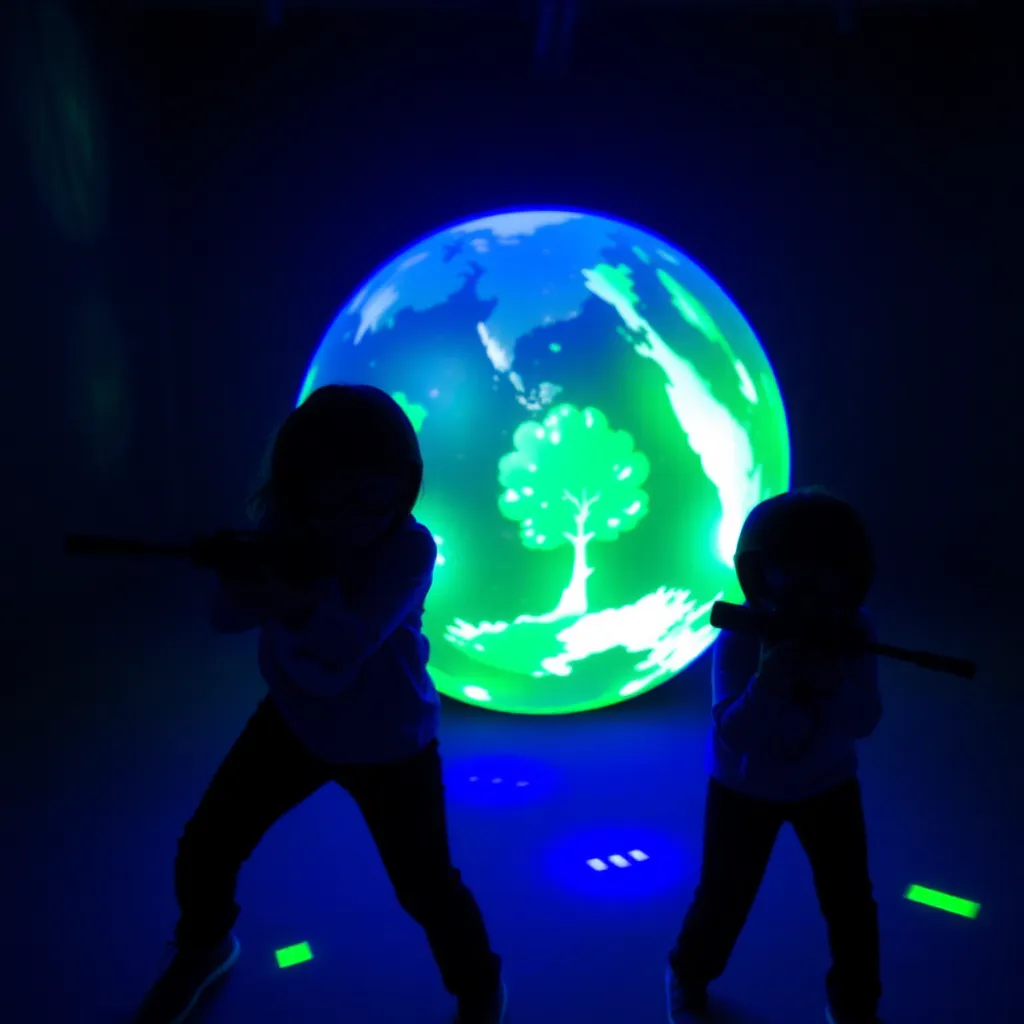 Kids birthday party places Planet X Laser Tag in Bridgeport