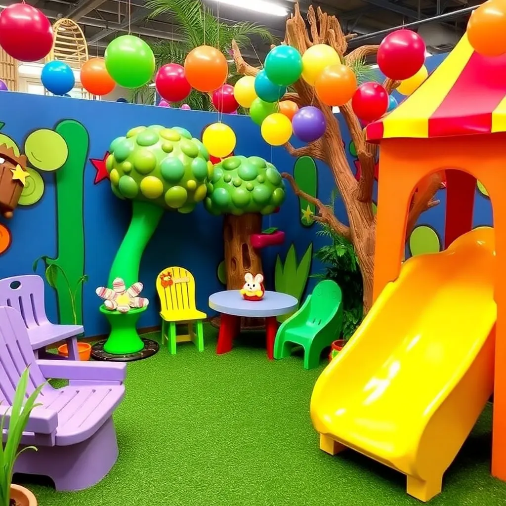 Kids birthday party places Play Garden Maine in Limington