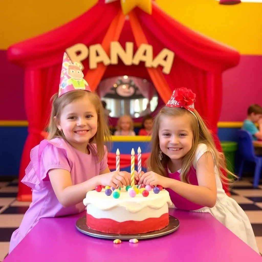 Kids birthday party places Play Palace in Anchorage