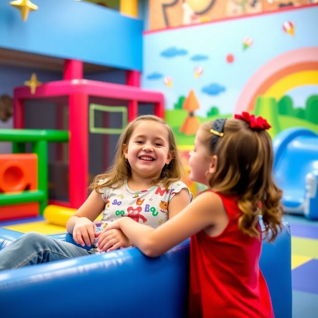 Kids birthday party places Playtopia Indoor Playground in Rock Hill