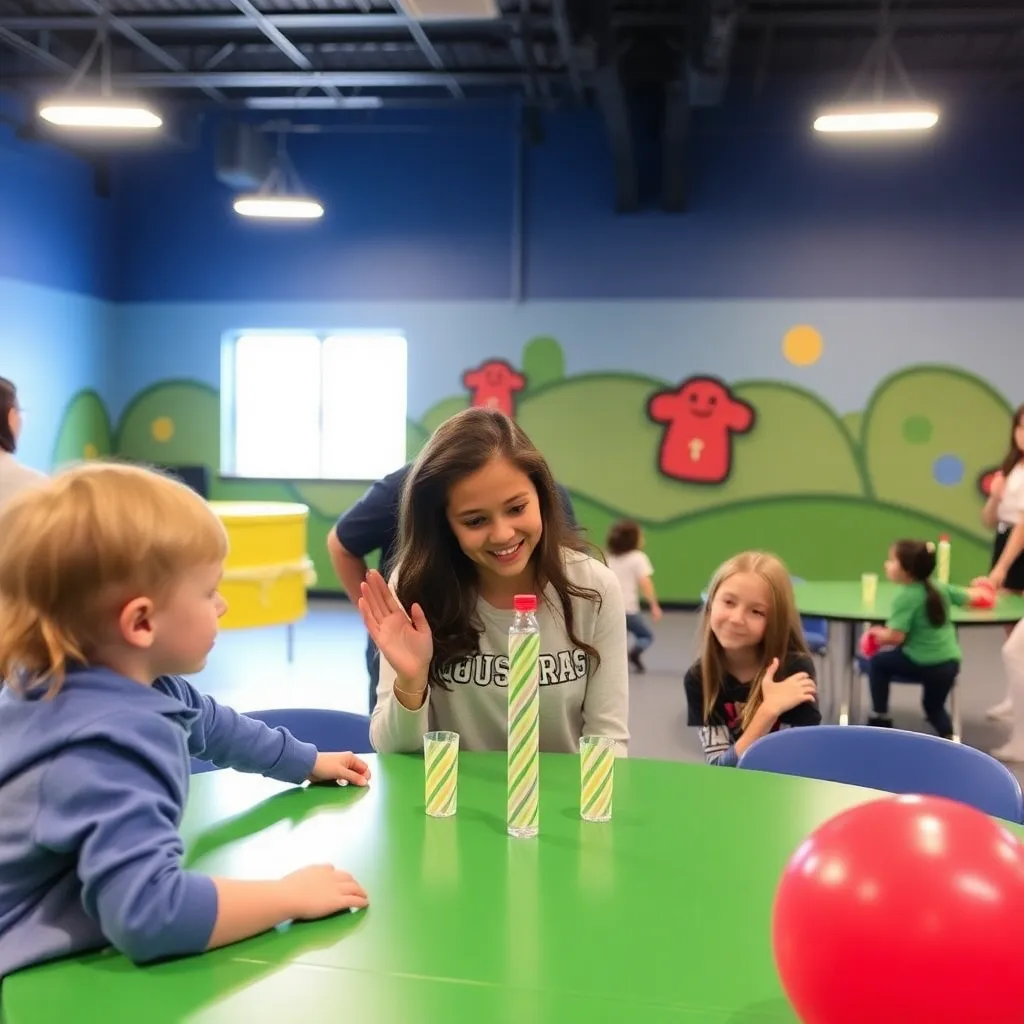 Kids birthday party places Playworks in Prior Lake