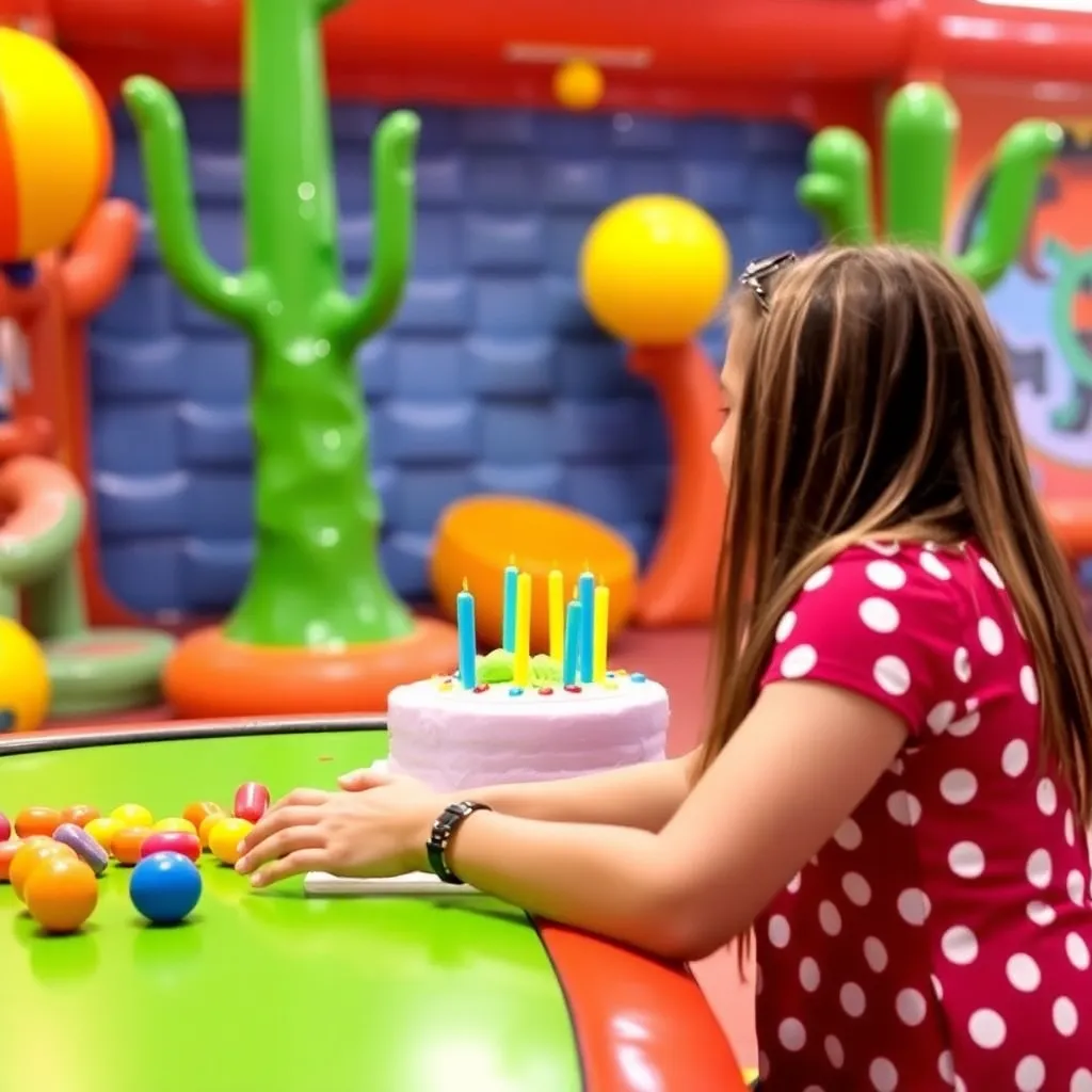 Kids birthday party places Playzona in Glendale