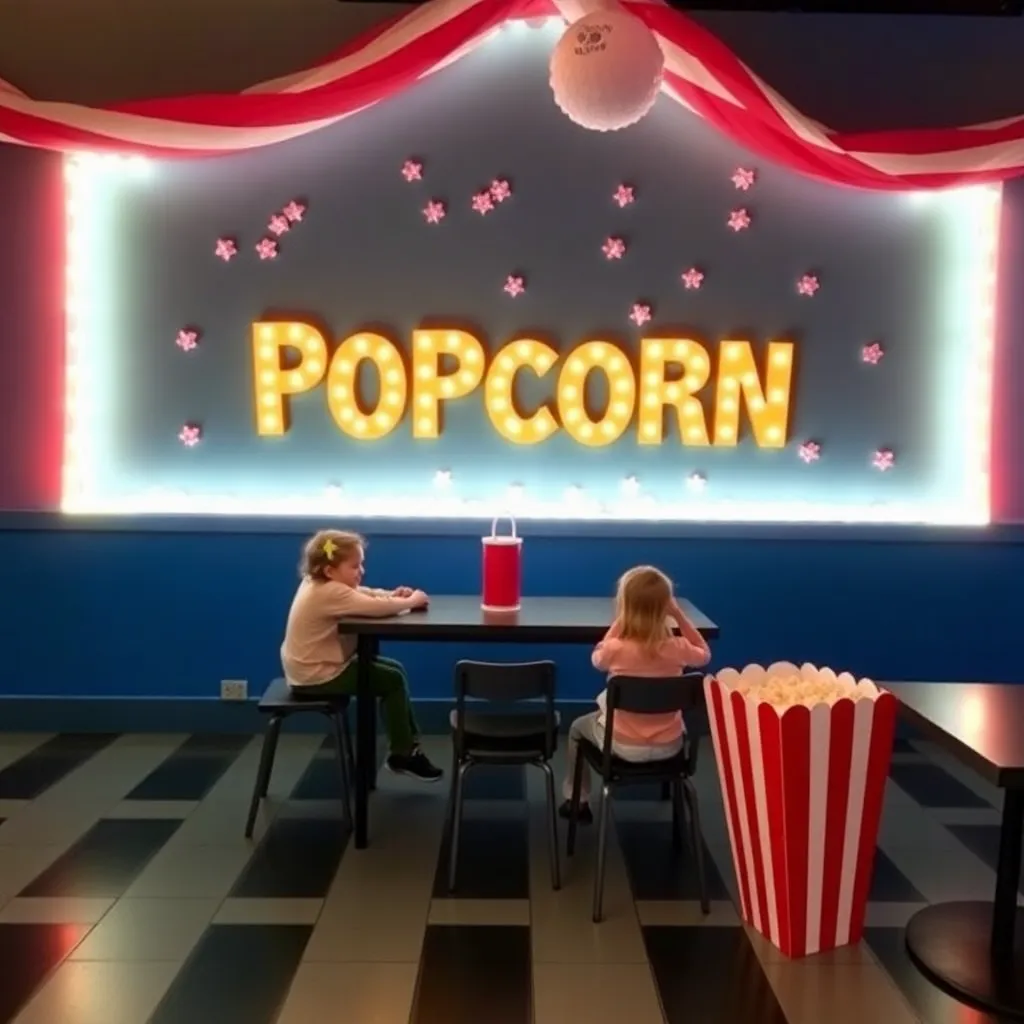 Kids birthday party places Popcorn in Bellevue