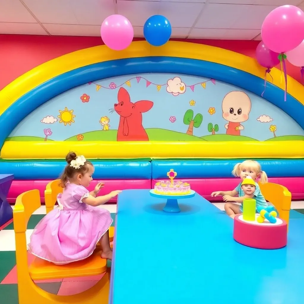 Kids birthday party places Poppets Play Place in Farragut