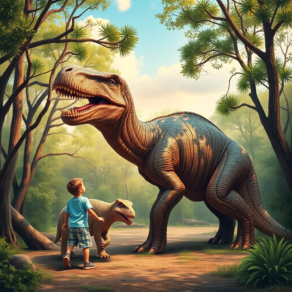 Kids birthday party places Prehistoric Park in Breaux Bridge