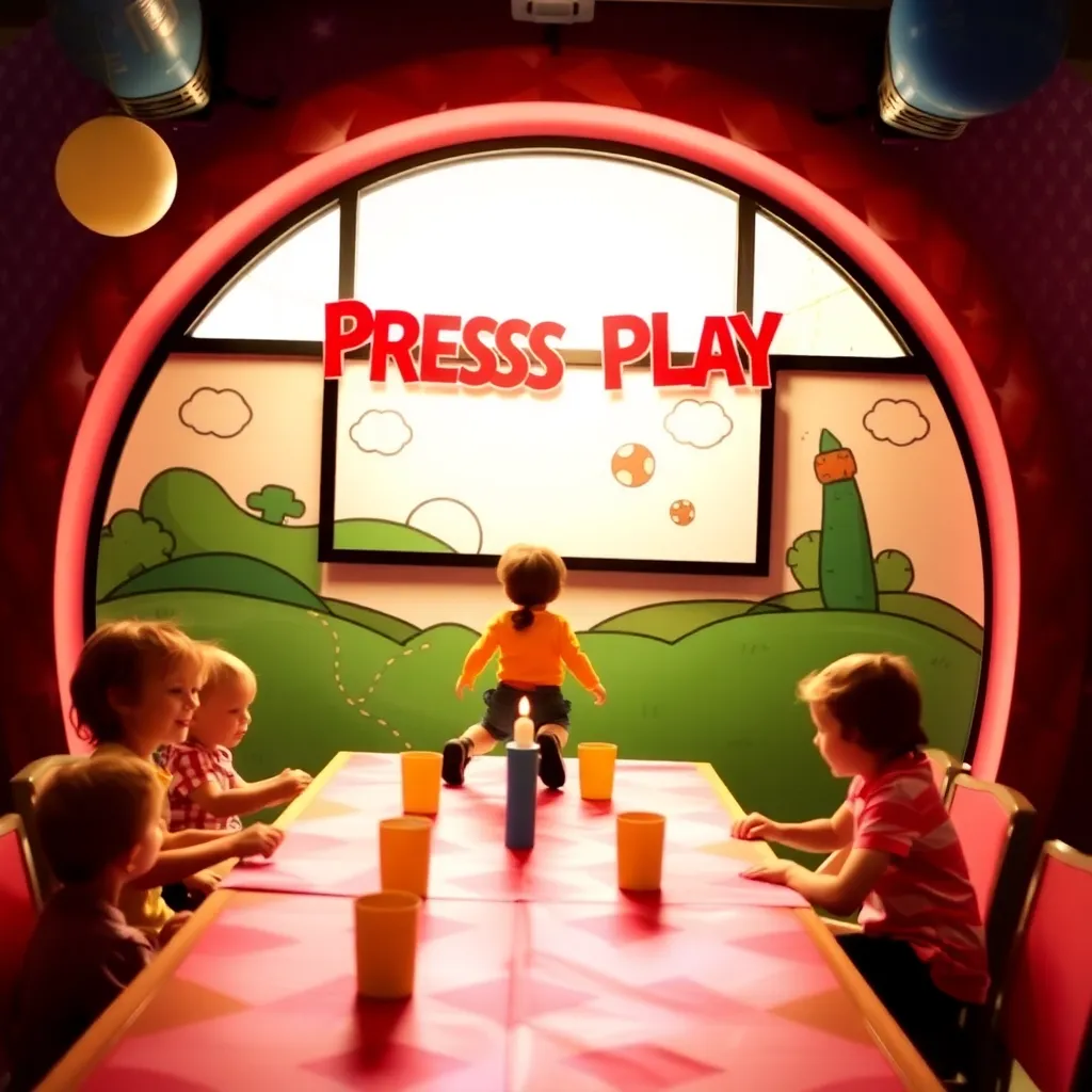 Kids birthday party places Press Play Gaming in Peoria
