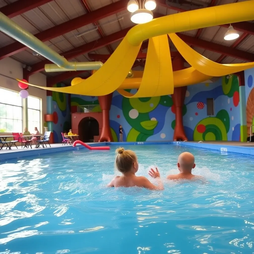 Kids birthday party places Pump House Indoor Waterpark in Jay