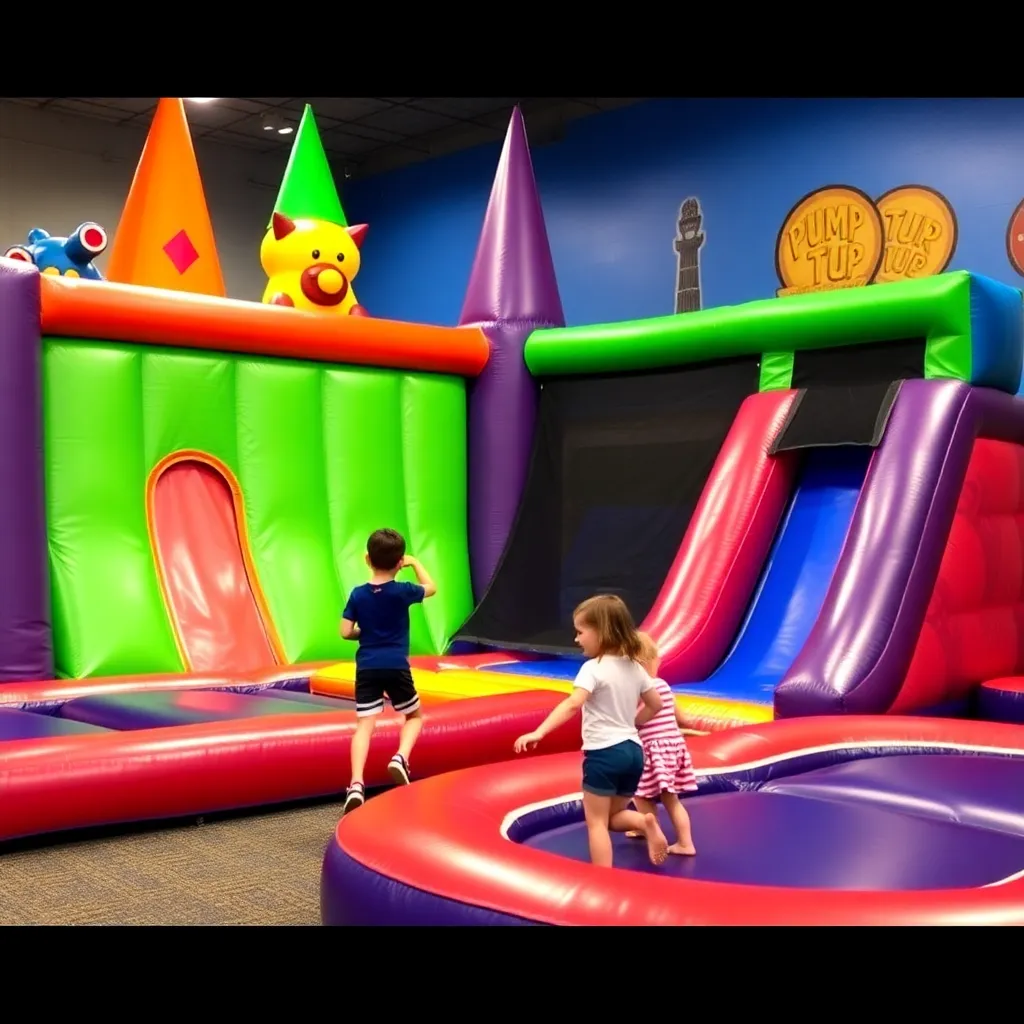 Kids birthday party places Pump It Up Santa Clara Kids Birthdays And More in Santa Clara