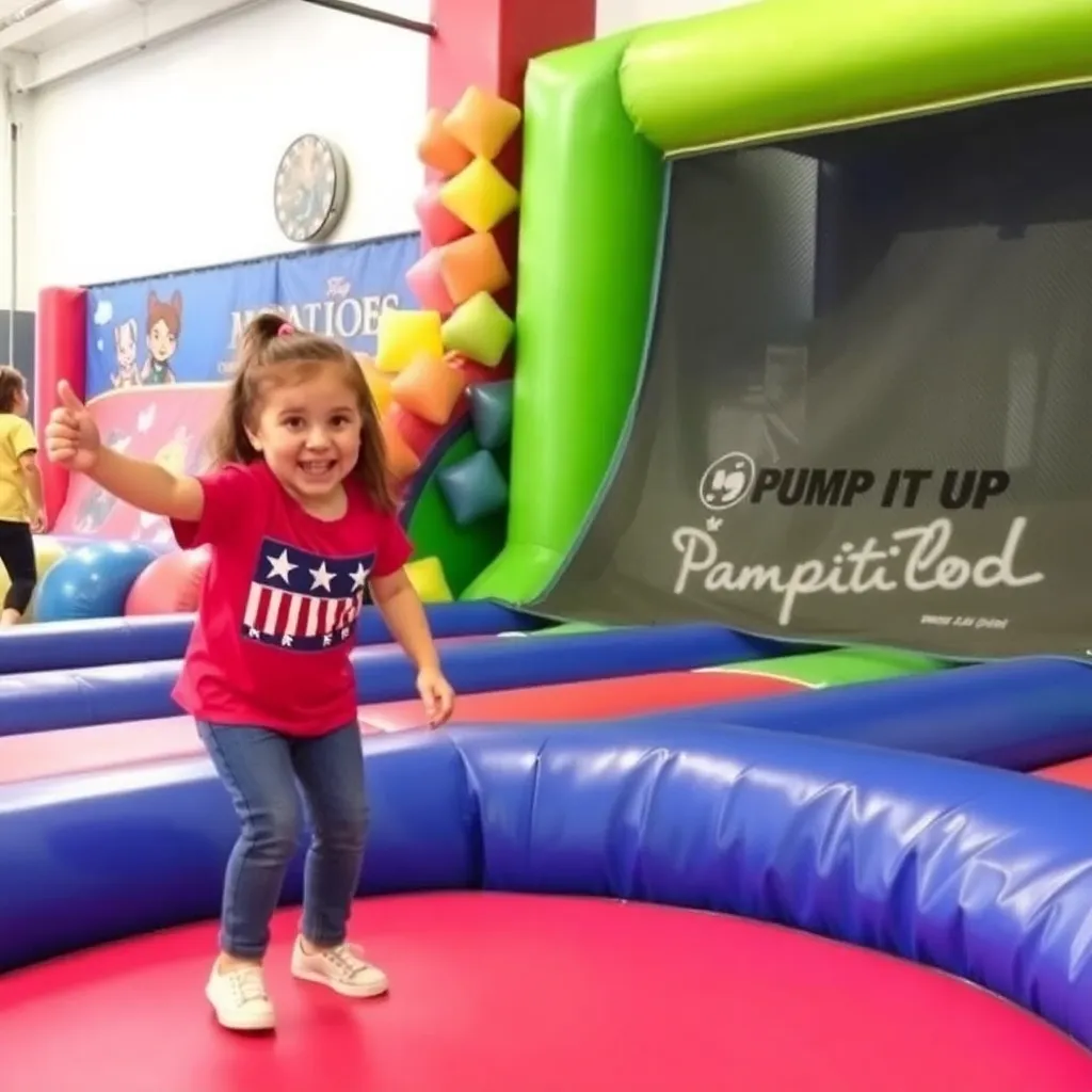 Kids birthday party places Pump It Up Union City Kids Birthdays And More in Union City