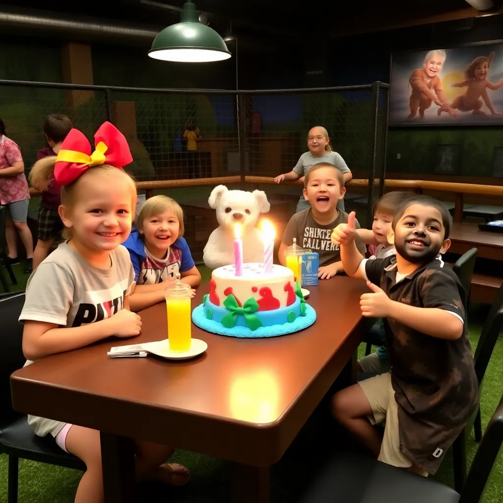 Kids birthday party places Pups Of War Arena - Pearl Ridge Center in Aiea