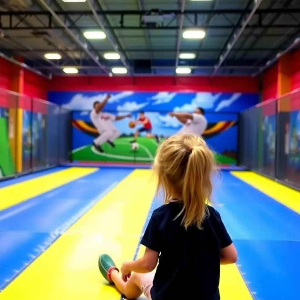 Kids birthday party places R & B Sports World in Winsted