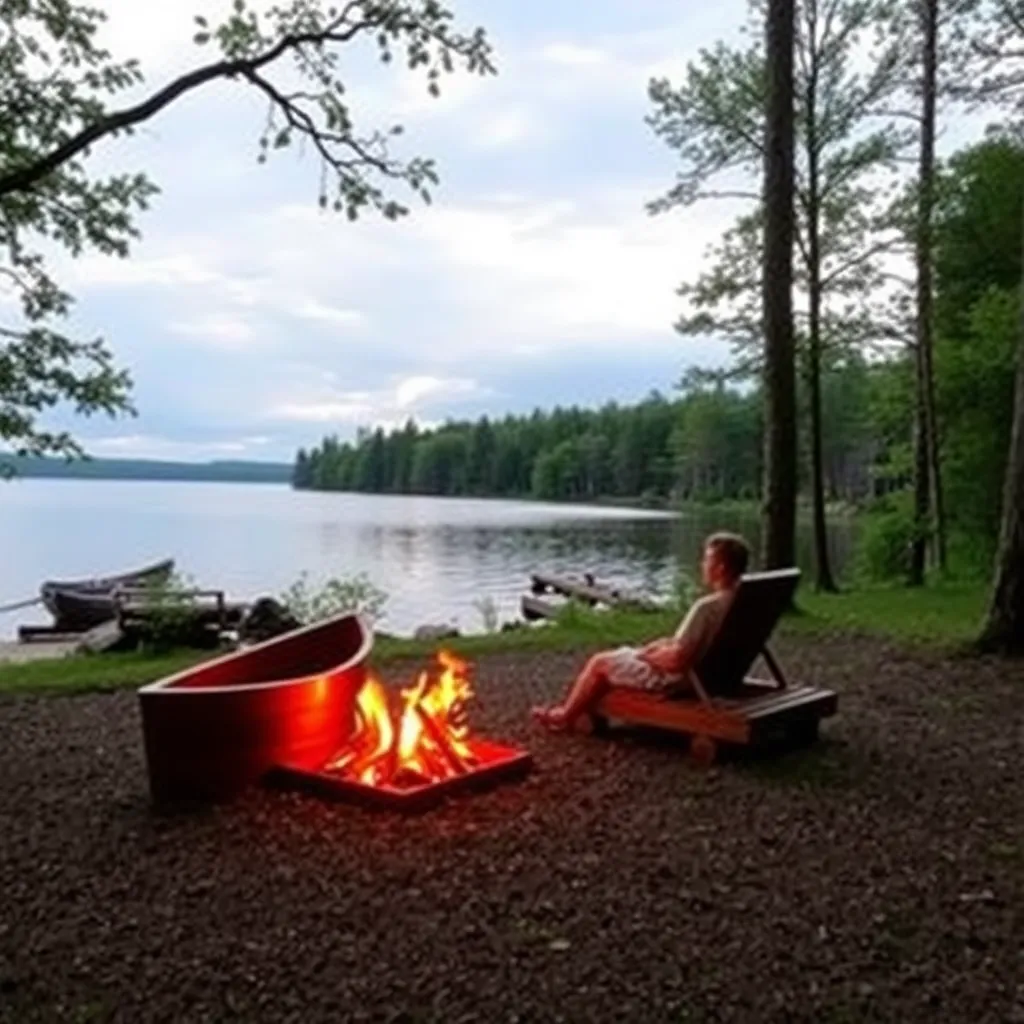 Kids birthday party places Range Pond State Park in Poland Spring
