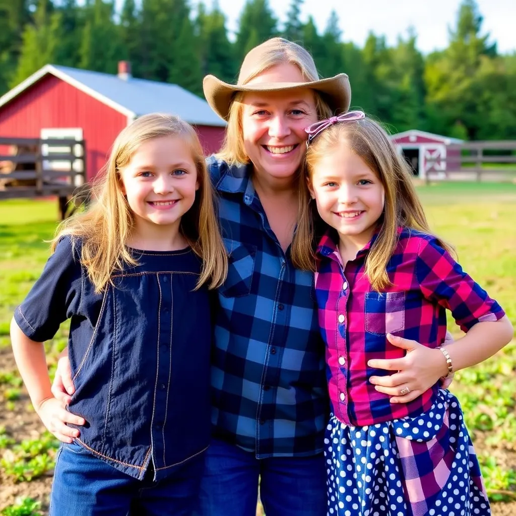 Kids birthday party places Redland Family Farm in Oregon City