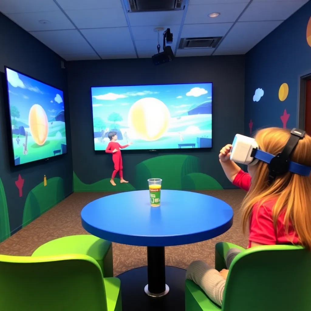 Kids birthday party places Rezblue Virtual Reality Des Moines in Des Moines