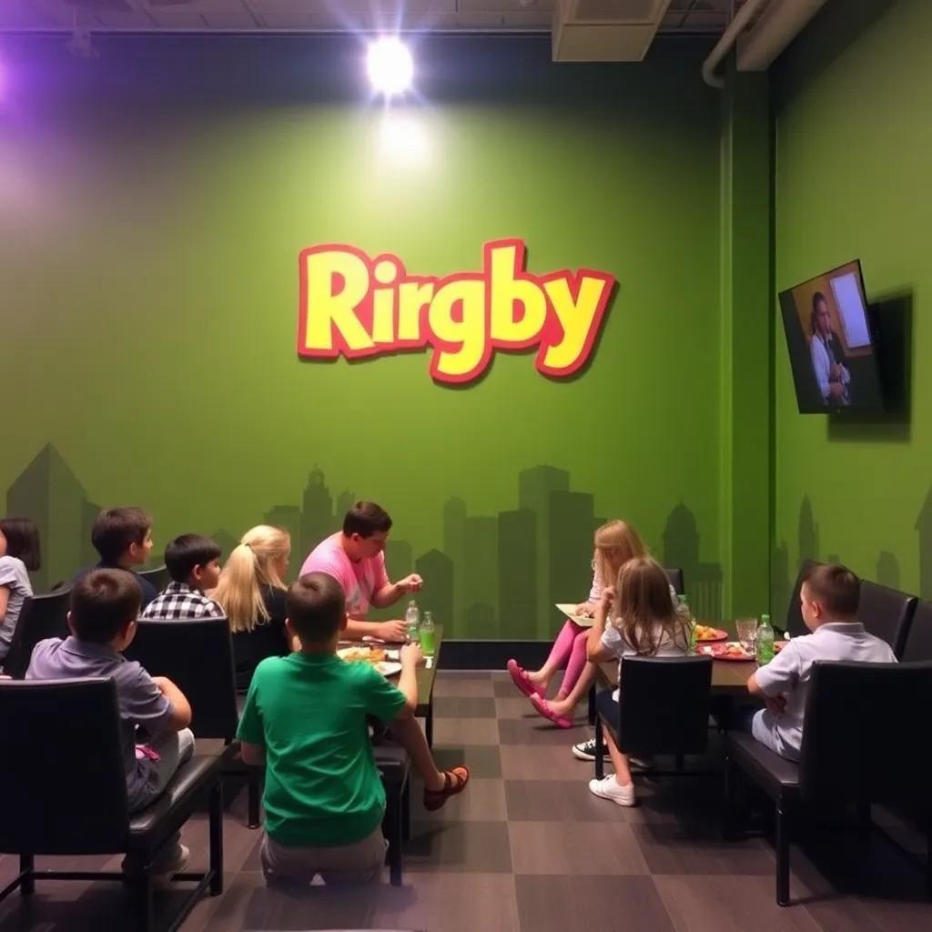 Kids birthday party places Rigby's Entertainment Complex in Warner Robins