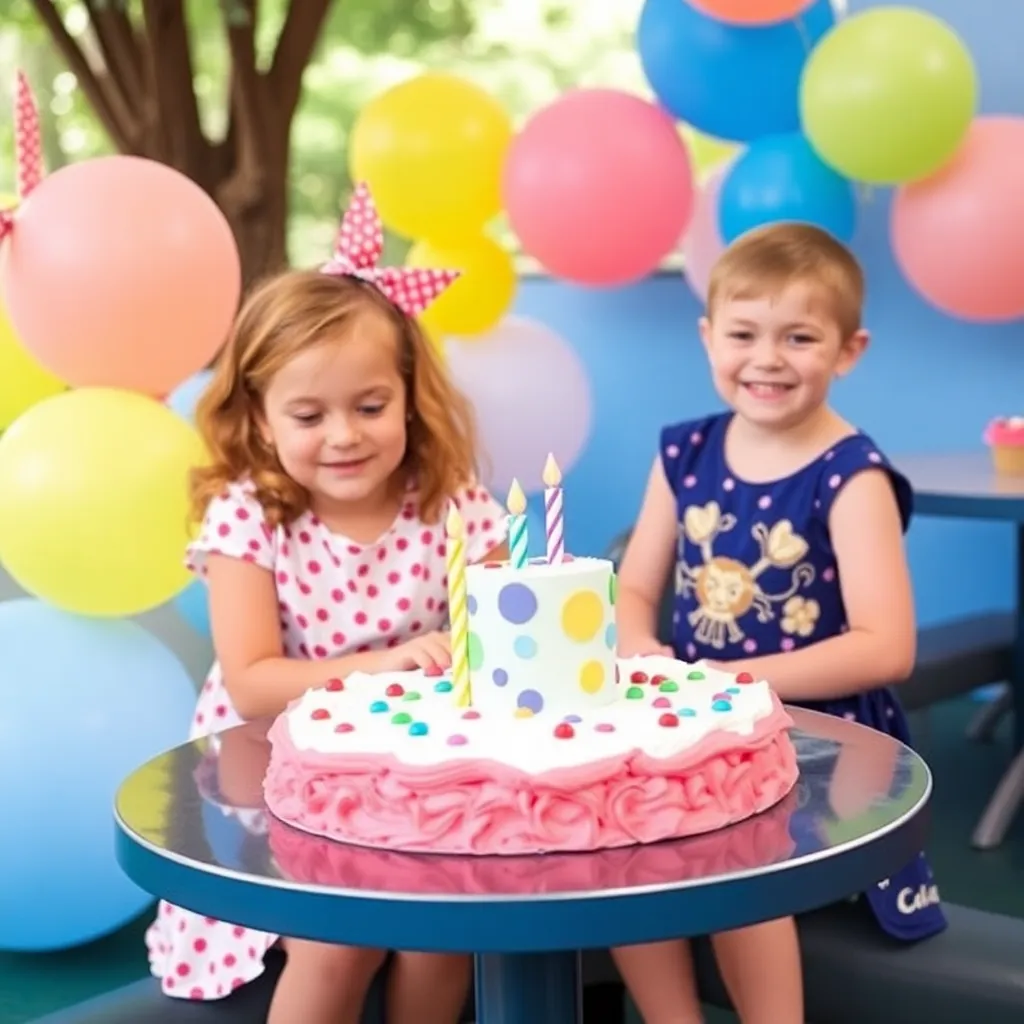 Kids birthday party places Riney B Park in Nicholasville