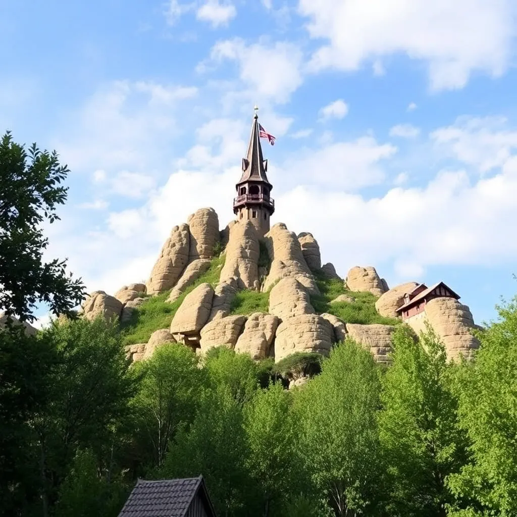 Kids birthday party places Robber's Cave in Lincoln