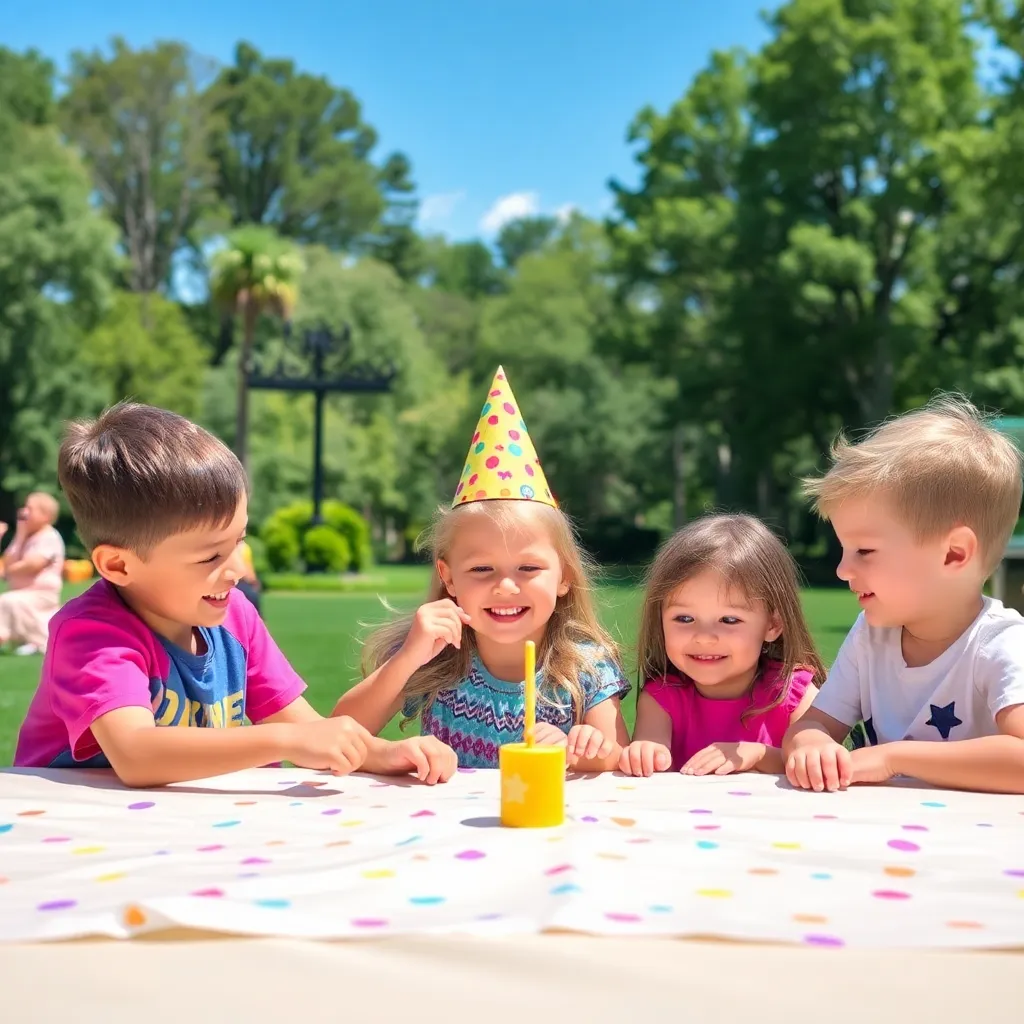 Kids birthday party places Rockwell Park in Bristol