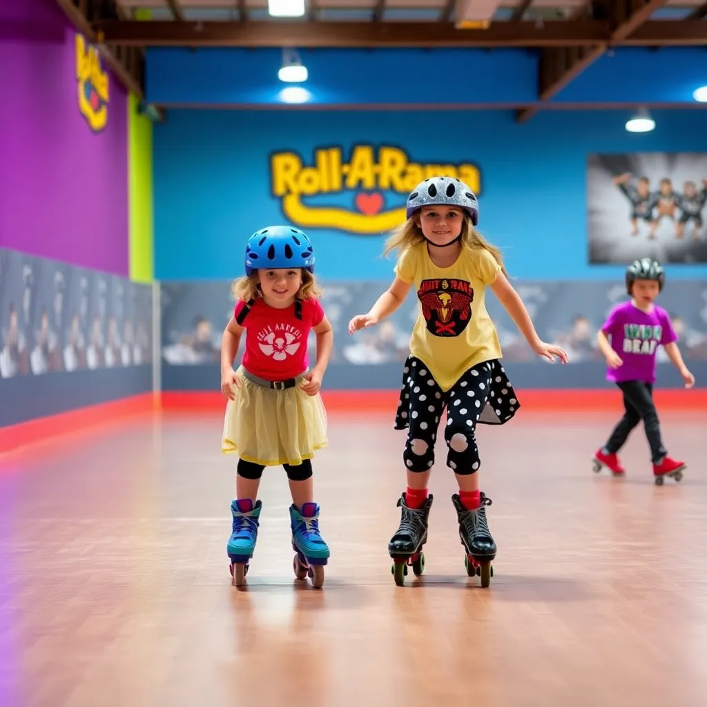 Kids birthday party places Roll-A-Rama Skate in Huntington