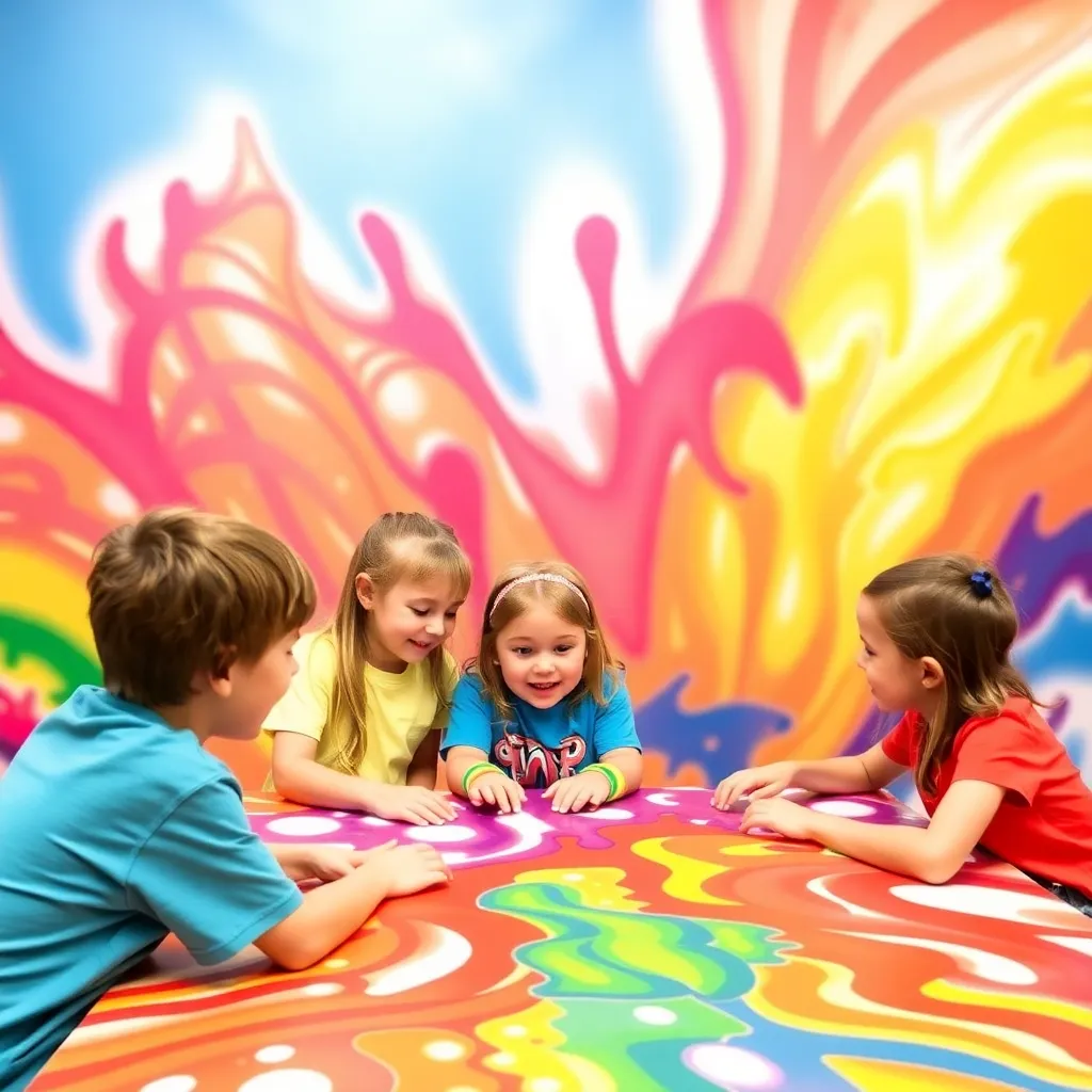 Kids birthday party places Roll Up N Dye in Columbia