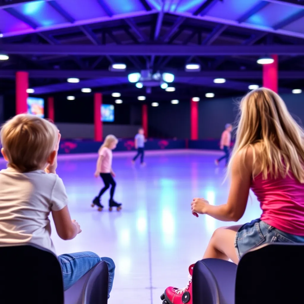 Kids birthday party places Roller City Roller Skating Rink in Mason City