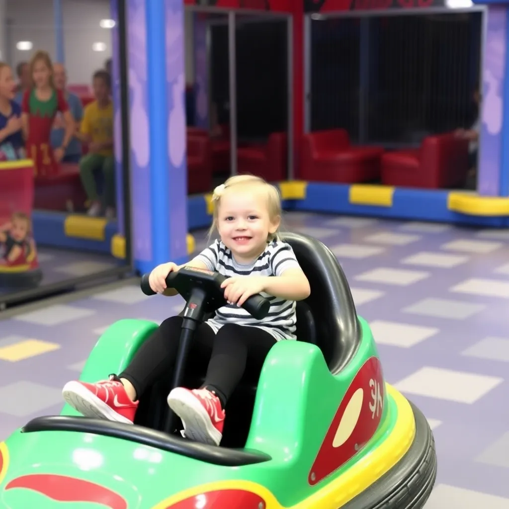 Kids birthday party places Roller Kingdom in Hudson