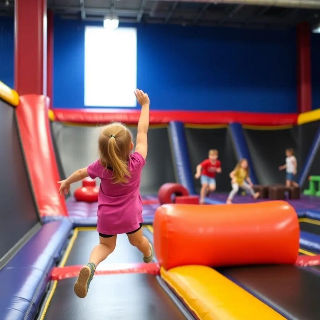 Kids birthday party places Run Jump-N-Play in Blue Ash