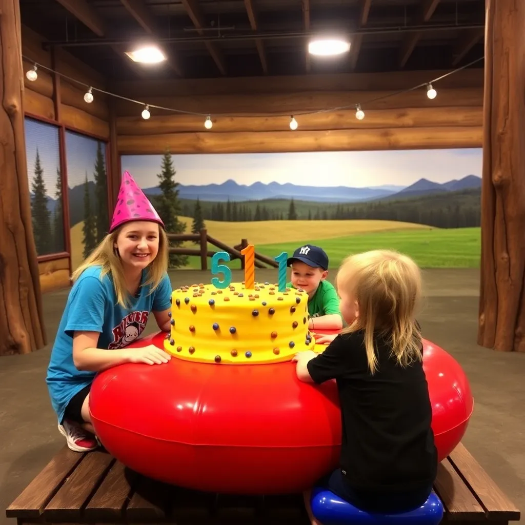 Kids birthday party places Rush Mountain Adventure Park in Keystone