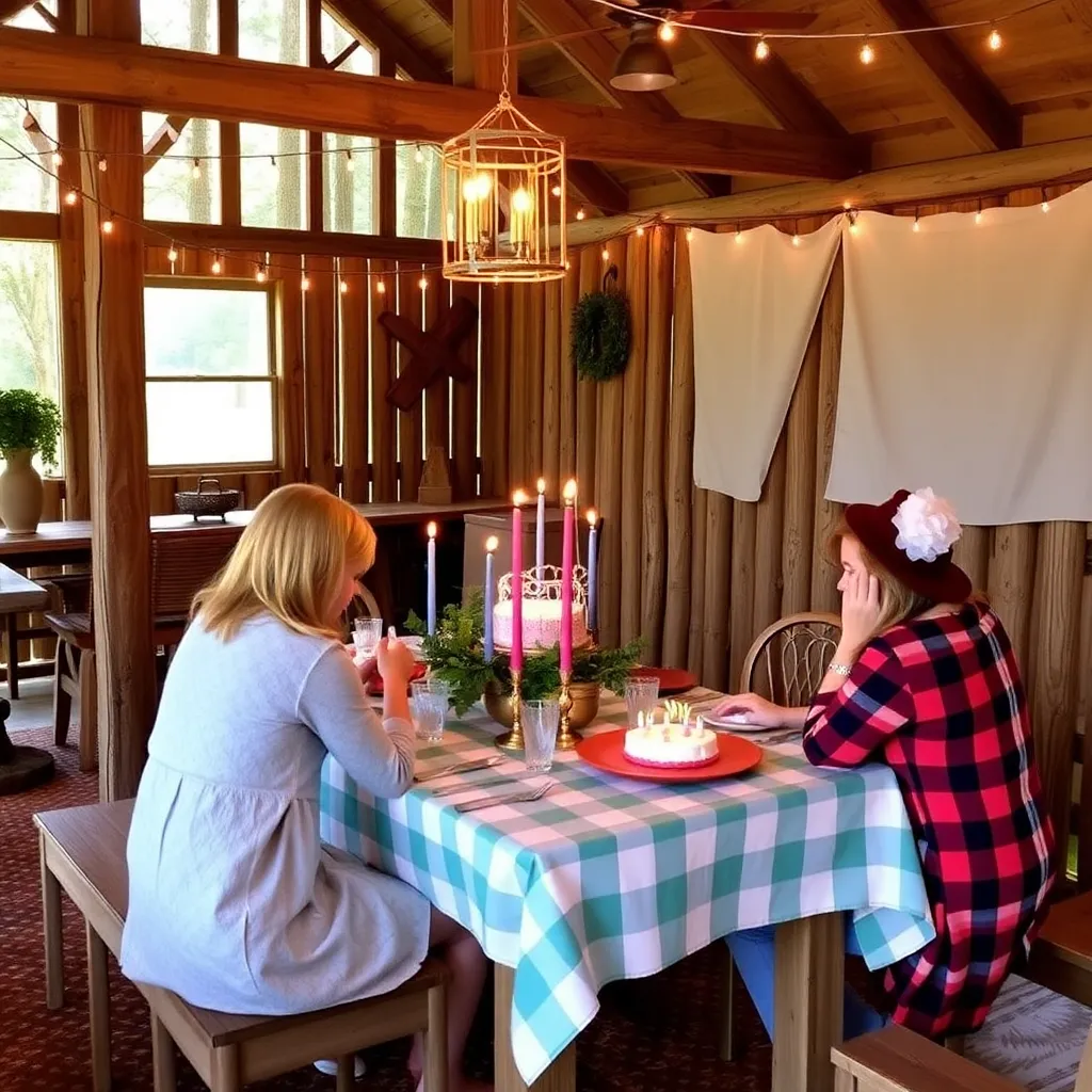 Kids birthday party places Rustic Acres in Ramer