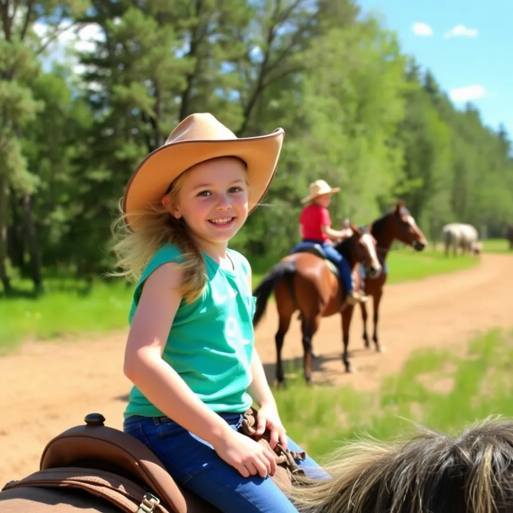 Kids birthday party places Safari Riderz in Casper