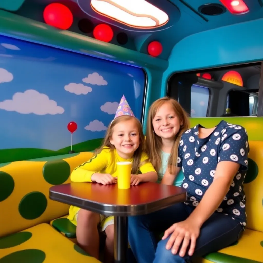 Kids birthday party places Sammys Party On Wheels in Jenison