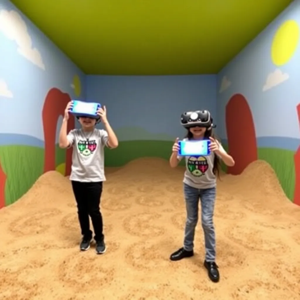 Kids birthday party places Sandbox Vr in Roseville