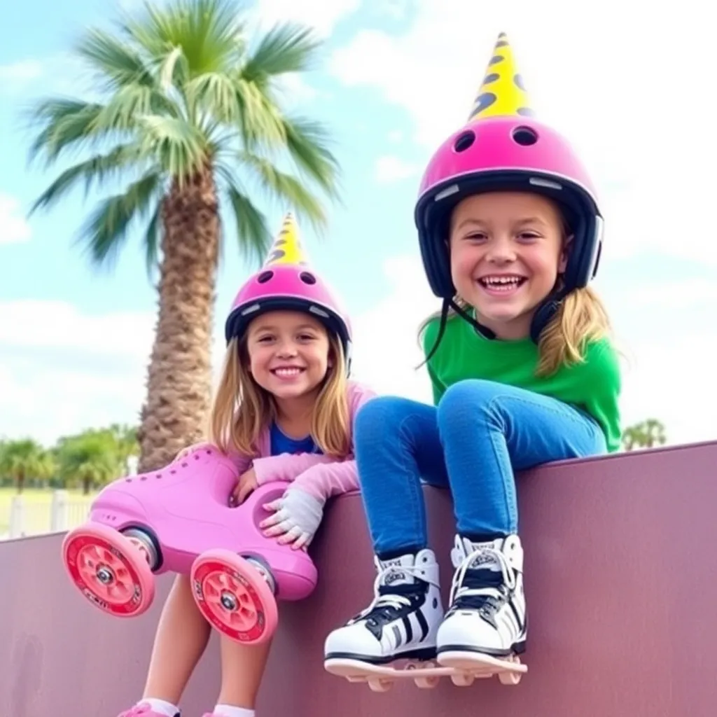 Kids birthday party places Semoran Skateway in Casselberry