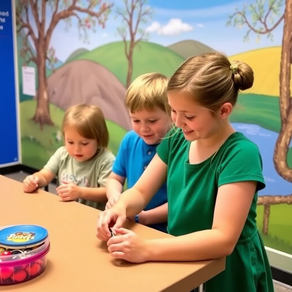 Kids birthday party places Shenandoah Valley Discovery Museum in Winchester