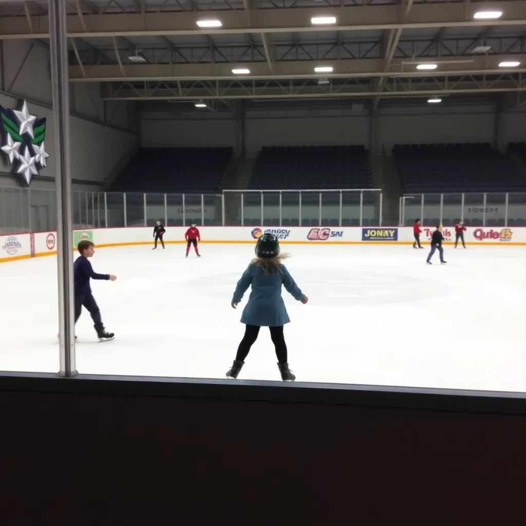 Kids birthday party places Sidner Ice Arena in Fremont
