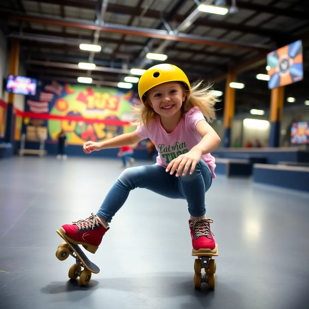 Kids birthday party places Skatecenter West in Murfreesboro