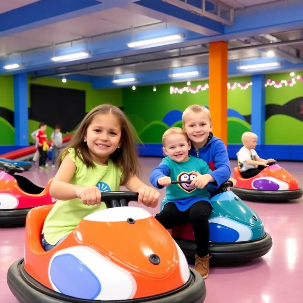 Kids birthday party places Skateland in Indianapolis